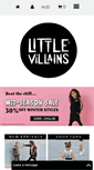 Mobile Screenshot of littlevillains.com